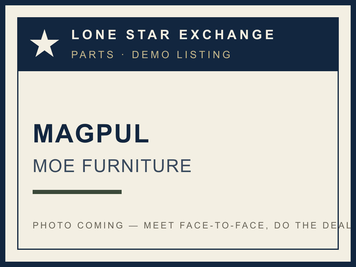 AR-15 Magpul Furniture Set